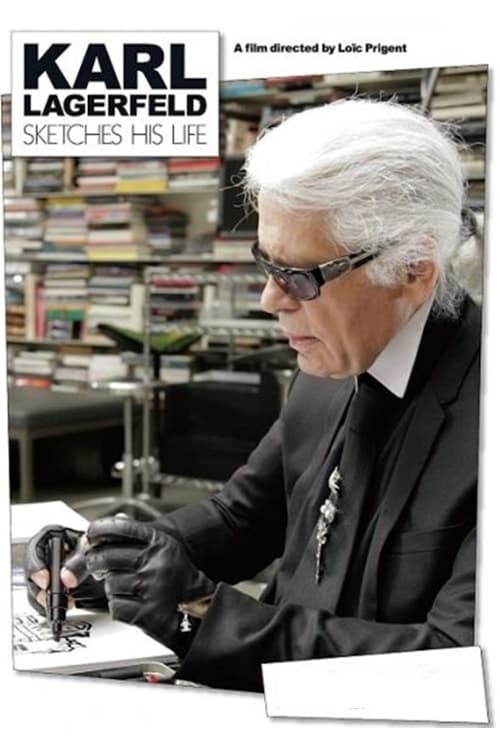 Karl Lagerfeld Sketches His Life