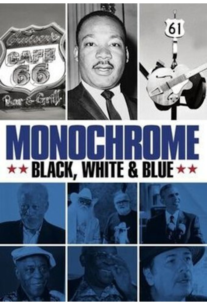Monochrome: Black, White and Blue