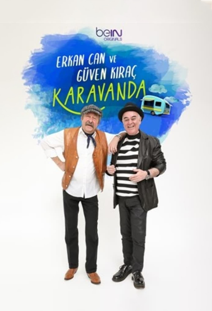 Erkan Can and Güven Kirac in the trailer