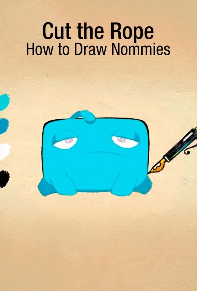 Cut the Rope - How to Draw Nommies